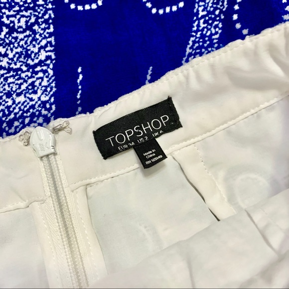 Topshop White crotchet daisy skirt - Picture 6 of 7